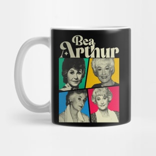 Bea Arthur Comics White Mug